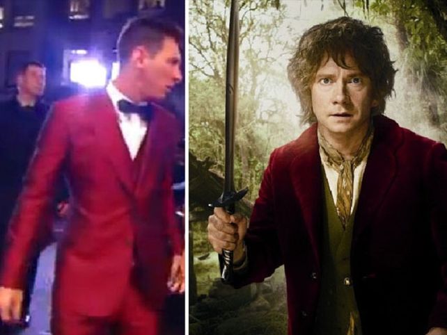 Las burlas por el traje de Messi