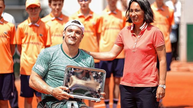 Gustavo Fernández, subcampeón de Roland Garros