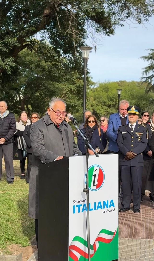 La Sociedad Italiana de Paraná realizó el acto por el 80º Aniversario de la Declaración de la República de Italia y del Día del Inmigrante Italiano