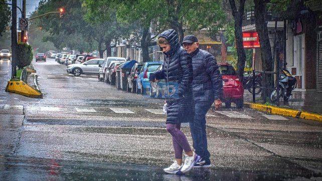 El fuerte temporal dejó el saldo de familias paranaenses anegadas y árboles caídos.