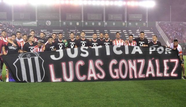 Justicia por Lucas González: el gesto que causó una enorme indignación