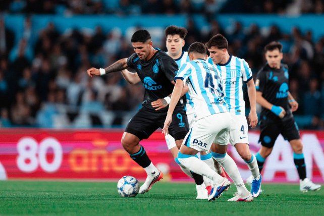 Racing perdió de local ante Belgrano.