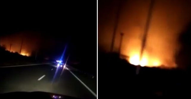 Tránsito asistido en el túnel y RN168 por los incendios y el humo