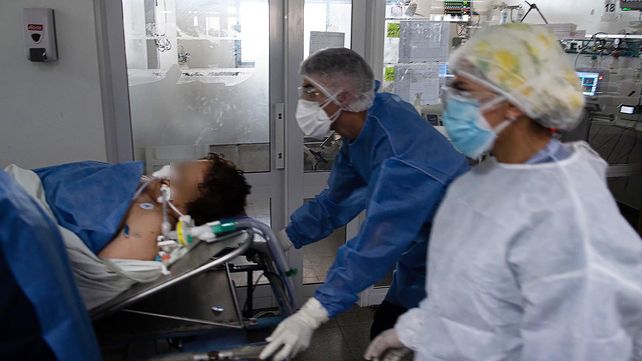UTI: Entre Ríos sigue en alerta por la ocupación de camas en terapia intensiva por Covid-19 Foto: Télam