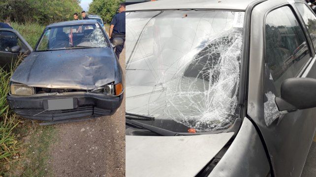 Conductor alcoholizado chocó a una motocliclista y se dio a la fuga