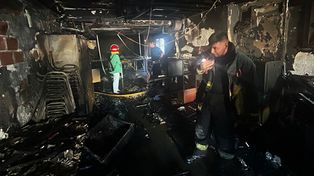 Las oficinas de Revista Anfibia fueron arrasadas por un incendio, cuyas causas se investigan.
