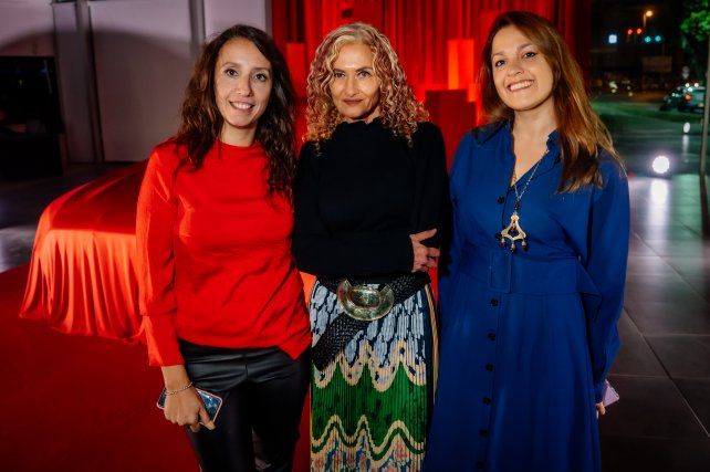 Heliana Rodriguez Figueroa, Roxana Glikstein y Romina Risiglione