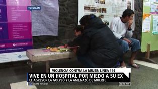 Vive en un hospital por miedo a su ex