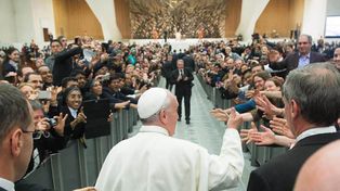 El Papa recibió a víctimas de la trata de personas
