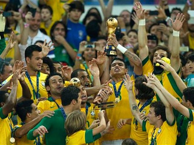 Brasil goleó a España y se consagró campeón de la Copa Confederaciones