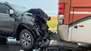 El accidente ocurrió en la ruta 18 sobre el kilómetro 33.