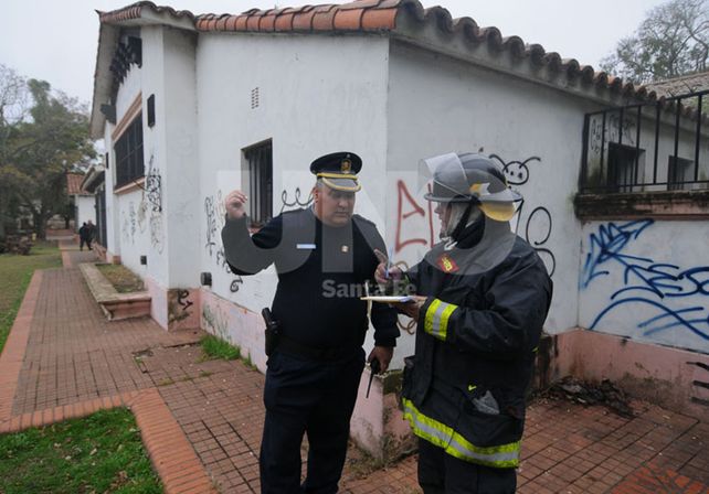 Los daños se registraron en la estructura edilicia exterior del museo