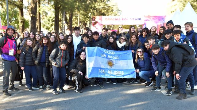 Miles de estudiantes de la ciudad y la región visitaron el parque.&nbsp;