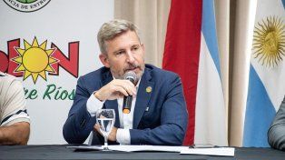 Frigerio ratificó que Entre Ríos recurrirá a la Justicia internacional si avanza la refinería frente a Colón.
