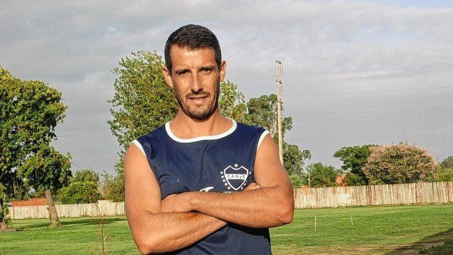 Francisco Gosálbez es el actual DT de Gimnasia y Esgrima de Ciudadela