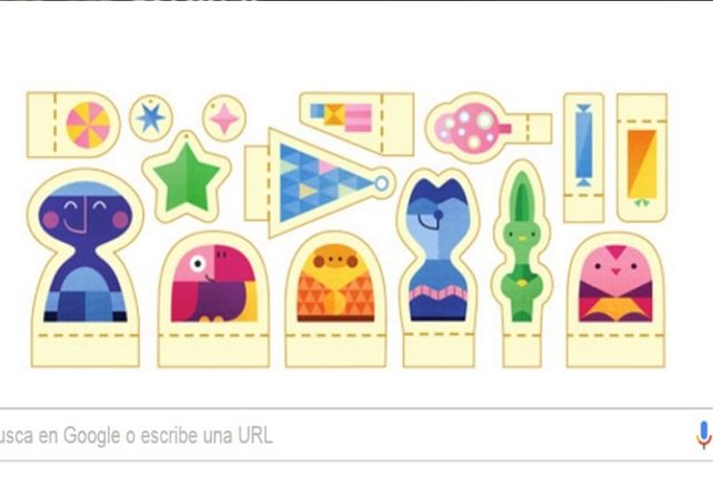Google desea ¡felices fiestas! con un doodle