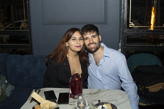 Ariadna Saso y Alejandro Leitnne.