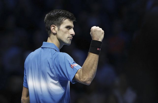 Con todo. Nole recibió el premio al mejor del año y luego vapuleó a Nishikori. (NA)