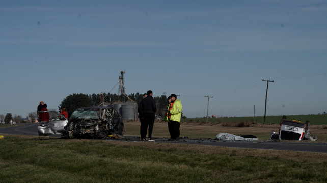 Tragedia en la ruta 14. En un choque frontal murieron tres personas. Advierten un incremento en los accidentes en ese corredor.