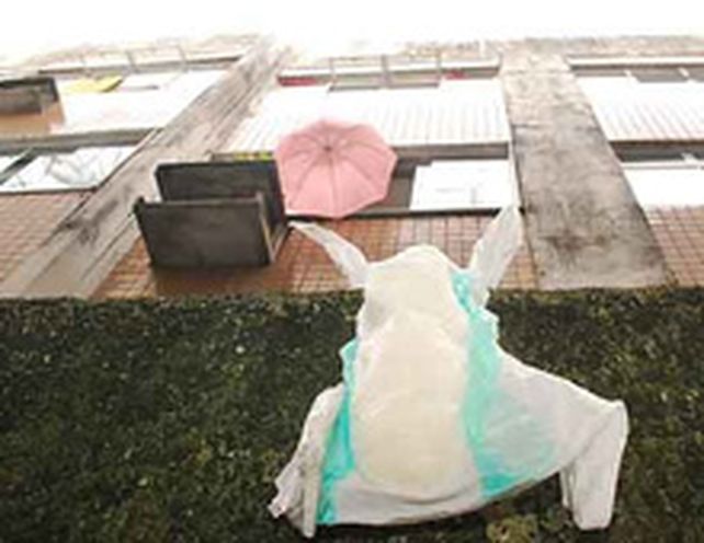 Un beb&eacute; salv&oacute; milagrosamente su vida gracias al pa&ntilde;al tras caer de un tercer piso