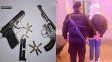 Una persecución terminó con una pareja detenida, dos armas de fuego y un auto secuestrado