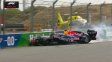 caos en el inicio del gp de paises bajos: fuerte accidente de verstappen caos en el inicio del gp de paises bajos: fuerte accidente de verstappen