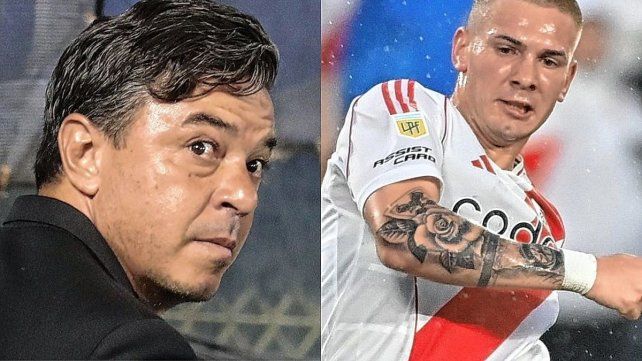 El fuerte reproche de Marcelo Gallardo a Franco Mastantuono: Dale boludo o te saco.