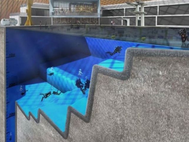 Así es la piscina más profunda del mundo
