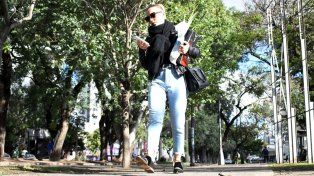 Lunes frío en la ciudad de Santa Fe para comenzar la semana