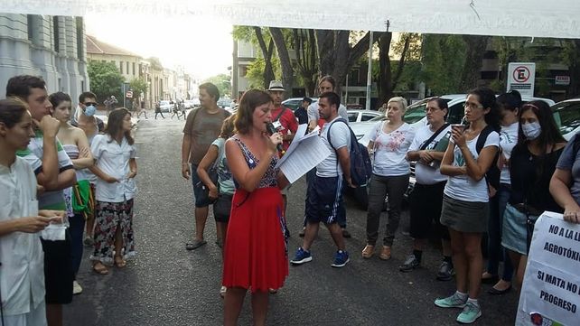 Foto gentileza&nbsp;Asamblea Paraná sin Agrotóxicos.&nbsp;