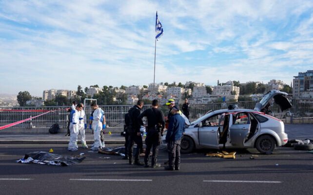 El ataque terrorista fue perpetrado en pleno bulevar Weizmann