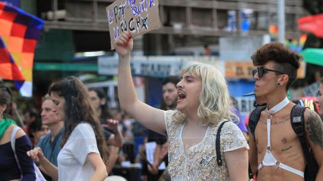 Se realizó en Paraná la primera Marcha del Orgullo Disidente