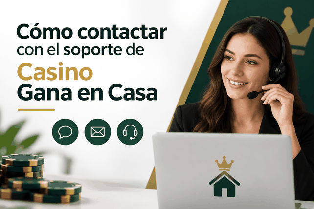 Cómo contactar con el soporte de Casino Gana en Casa