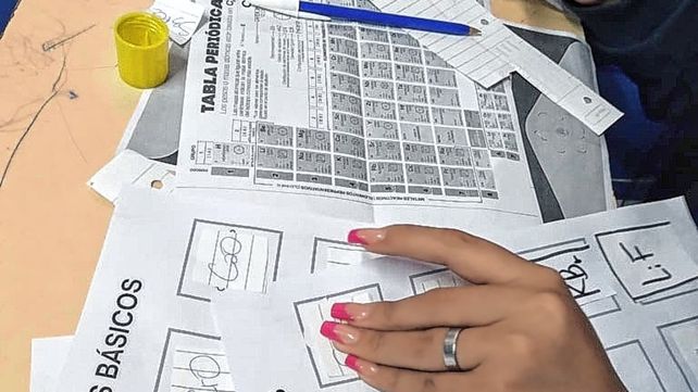 Profesor tomó un examen con temática del Mundial y se viralizó en redes