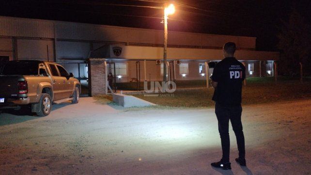 El frigorífico asaltado en Nelson.