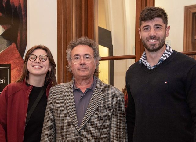 Paloma Mercado, Fernando y  Lucas Sauro