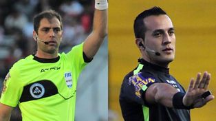Fernando Echenique y Fwernando Espinoza, los árbitros designados para los partidos de Central y Newells del próximo fin de semana.