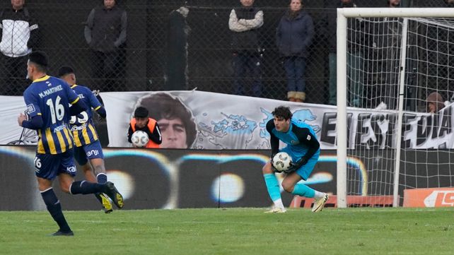 En cancha de Deportivo Riestra fue la única vez que Werner mantuvo el arco de Central en cero.