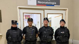 Policías asistieron en un parto delicado a una mujer que estaba en situación de calle