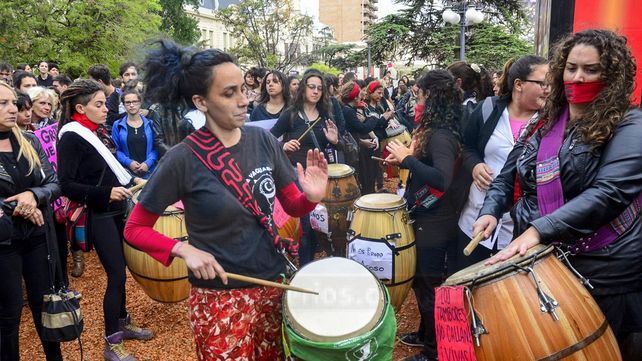 Paraná se manifiestó contra la violencia de género