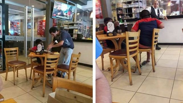 Había 48 grados a la sombra, vio a unos nenes pidiendo comida e hizo algo emocionante