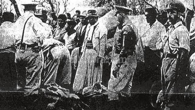 Masacre de Napalpí. Unos 700 aborígenes asesinados en el Chaco.   