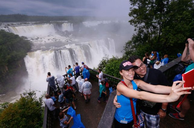 Visita. Las cataratas del Iguazú