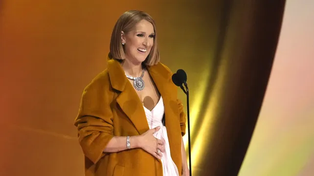 A pesar de su enfermedad, Céline Dion hizo una inesperada aparición en los premios Grammy