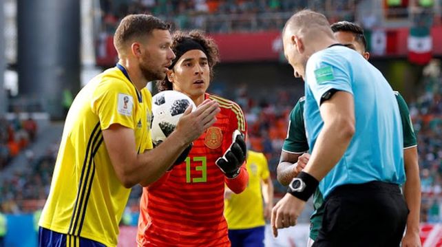Suecia goleó 3-0 a México y ambos avanzan a octavos