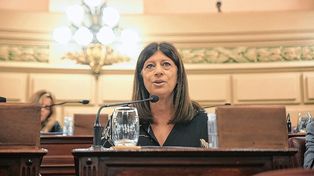 La precandidata a diputada provincial de la lista Adelante (Unidos para cambiar Santa Fe), Clara García