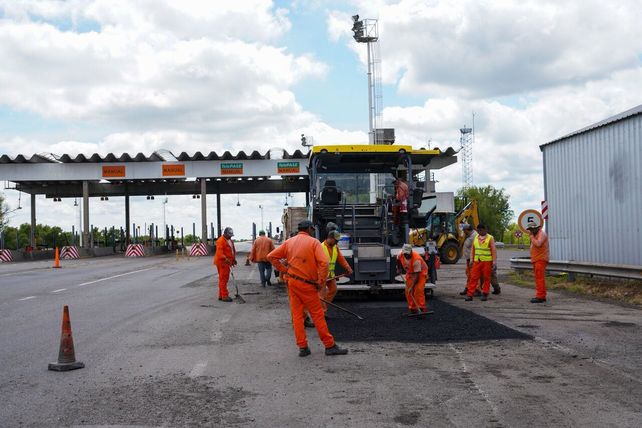 Comenzaron los trabajos de bacheo en la conexión Rosario-Victoria: qué zonas están afectadas