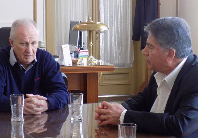 A la espera. Luego del encuentro entre Lamberto y Sánchez