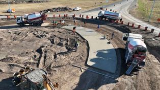 Esta obra tiene una marcada mirada productivista, dijo la ministra de Infraestructura Silvina Frana.