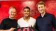 Facundo Medina fue presentado como nuevo refuerzo del Bayer Leverkusen